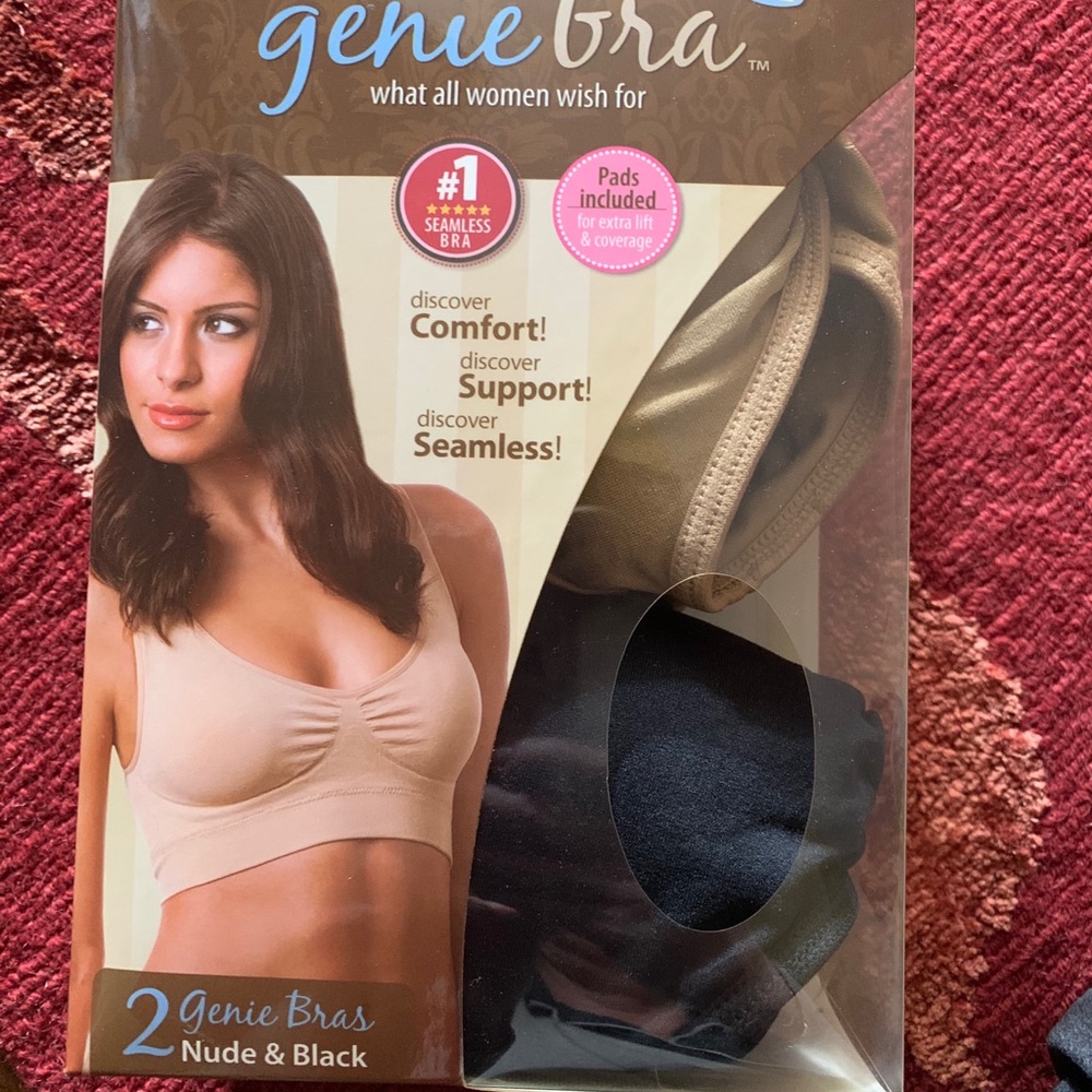 Genie Bra 2 Pack - size LARGE